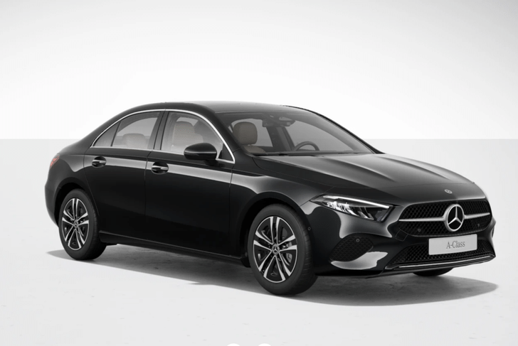 Mercedes Benz A Class Limousine Color Cosmos Black